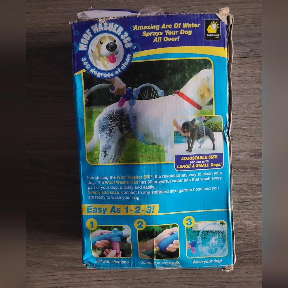 New woof washer 360, Perfect Dog Washing Station